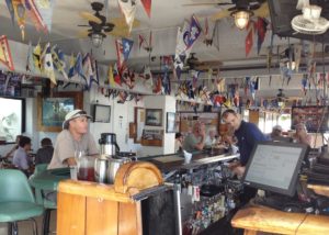 Vice Commodore Cary Evarts enjoys his guest status at the Waikiki Yacht Club. Photo: Karen Earnshaw